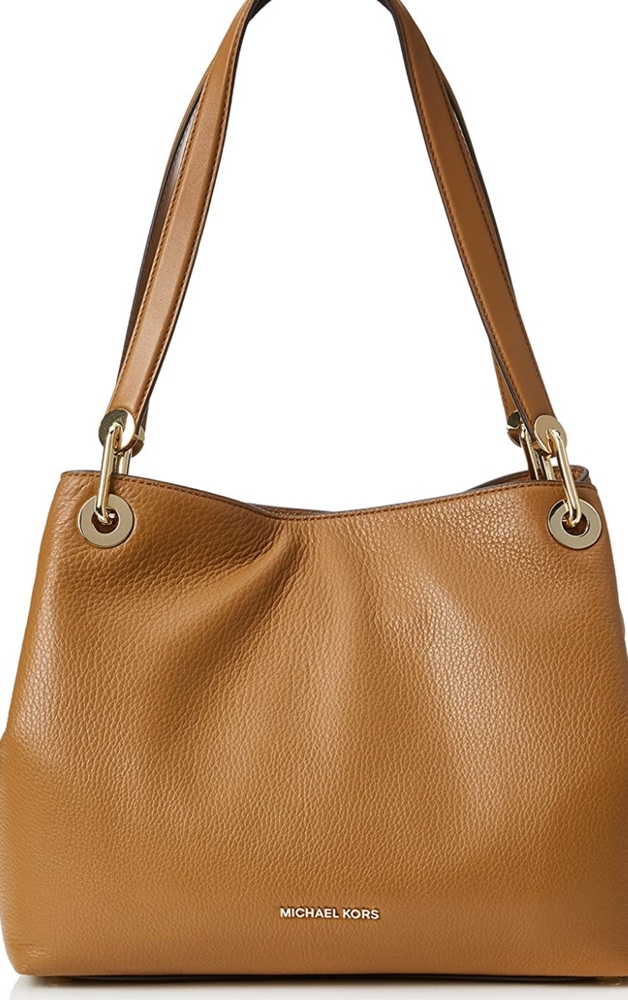 Michael Kors Raven large pebbled shoulder bag